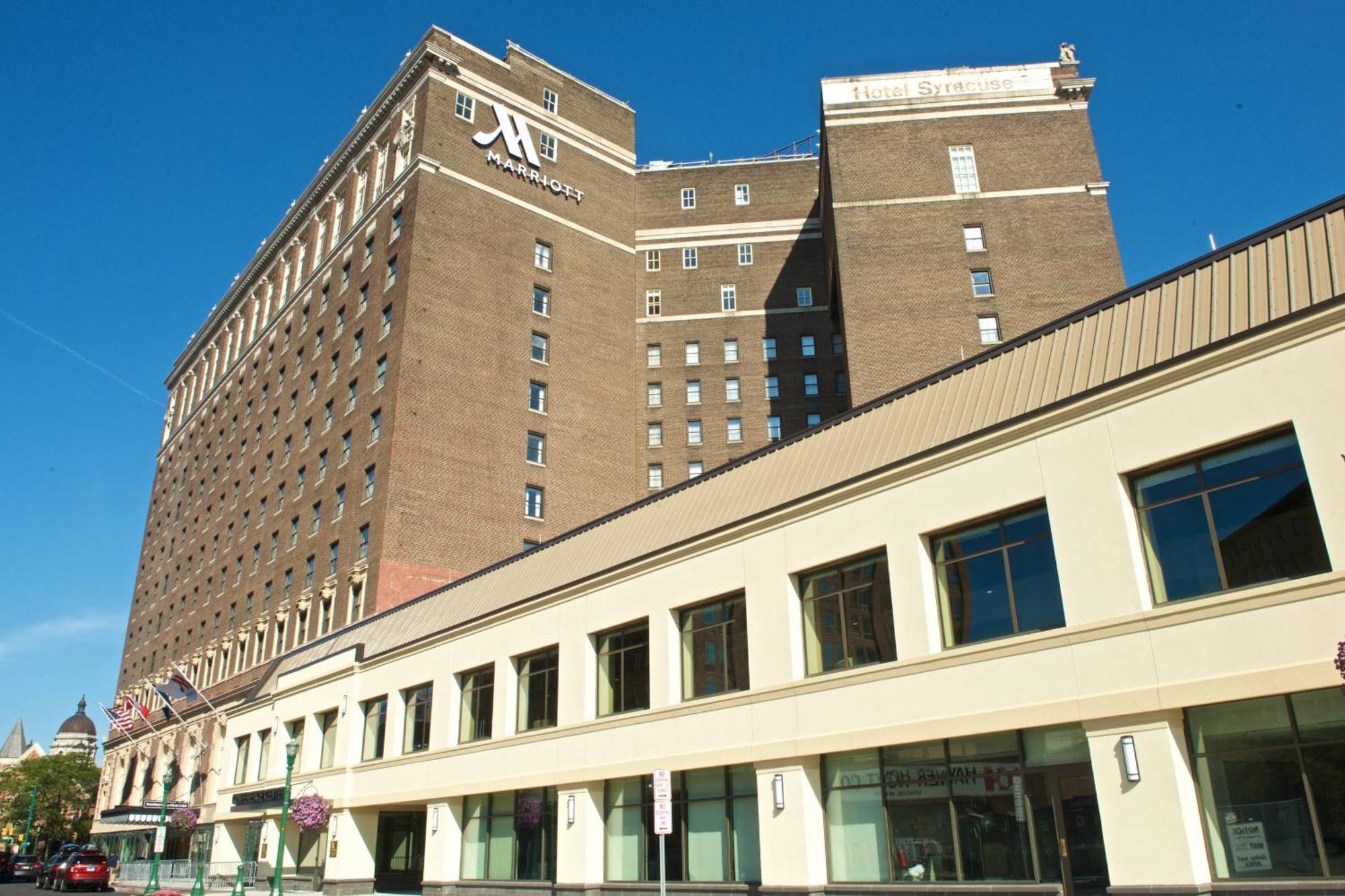 Marriott Syracuse Downtown Hotel Bagian luar foto